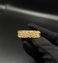 10k Gold Double Nugget Ring