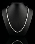 Solid Silver 925 Rope Chain 3mm
