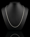 Solid Silver 925 Rope Chain 5mm