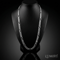Solid Silver 925 Figaro Chain