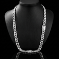 Solid Silver 925 Miami Cuban Chain