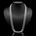 Solid Silver 925 Curb Chain 13mm