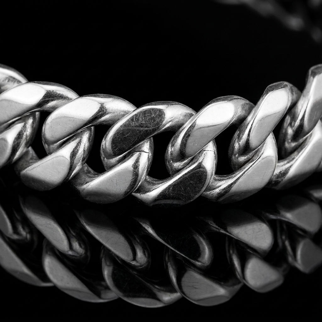 Solid Silver 925 Miami Cuban Bracelet