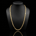 Hollow 10k Gold Milano Chain 3mm