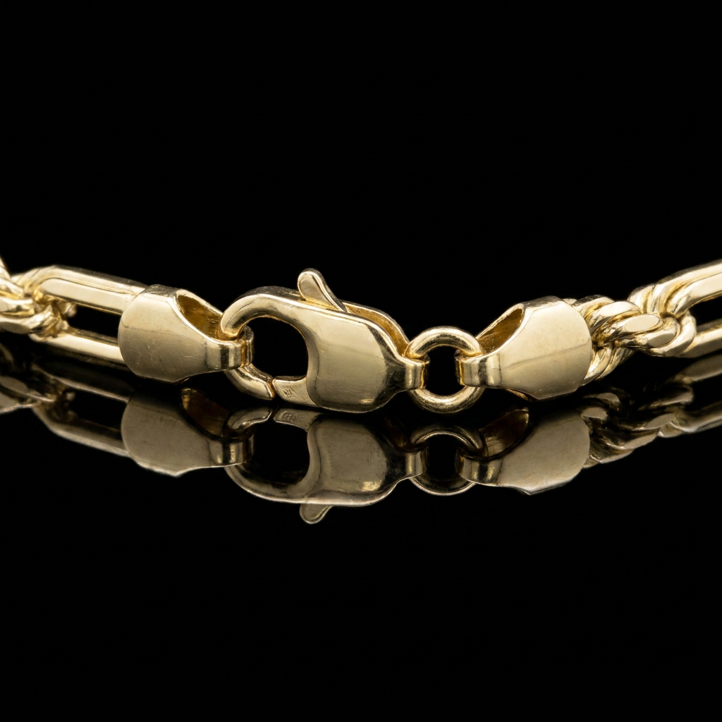Hollow 10k Gold Milano Chain 3mm